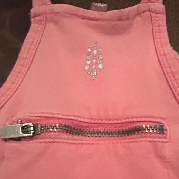 Free People Movement Hot Shot Romper Medium Coral Pink Pockets Gorpcore Yoga - Image 3