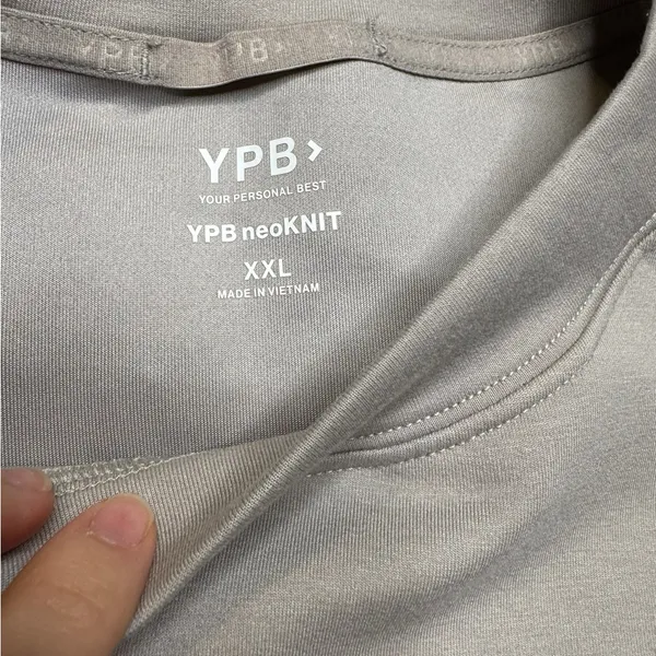 👕 Abercrombie YPB Soft Crew Sweatshirt‎ XXL Active Lounge Gray 🩶 - Image 2