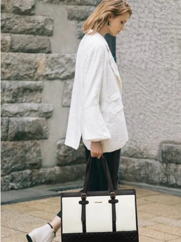 Lovevook Canvas Laptop Tote Bag, 15.6" EUC - Image 10