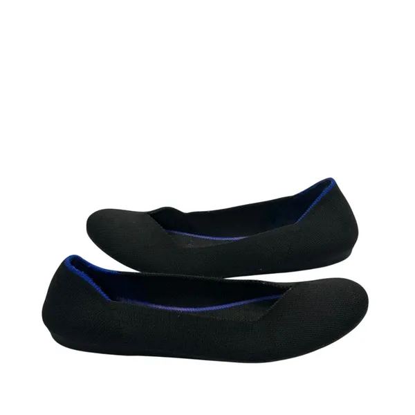 Rothy’s The Flat Womens 7.5 Black Round Toe Slip On Shoes - Image 3