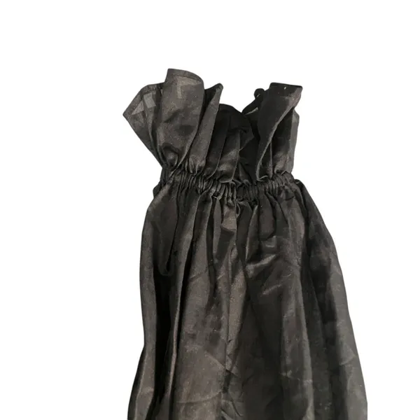 Alice + Olivia Silk Blend Balloon Long Sleeve Size XS Kirie Poet Black Blouse - Image 3