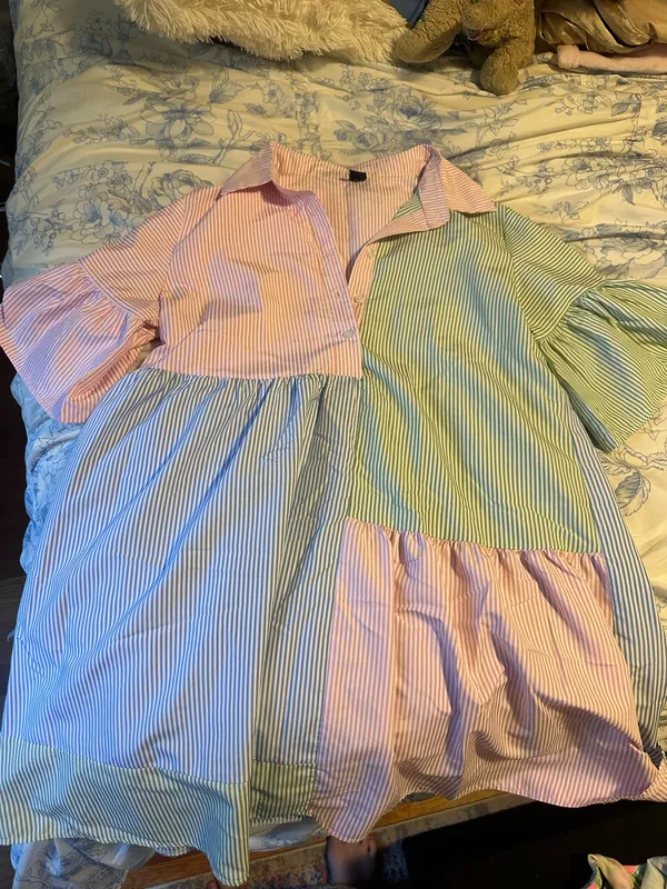 Button Down Shein Dress - Image 5