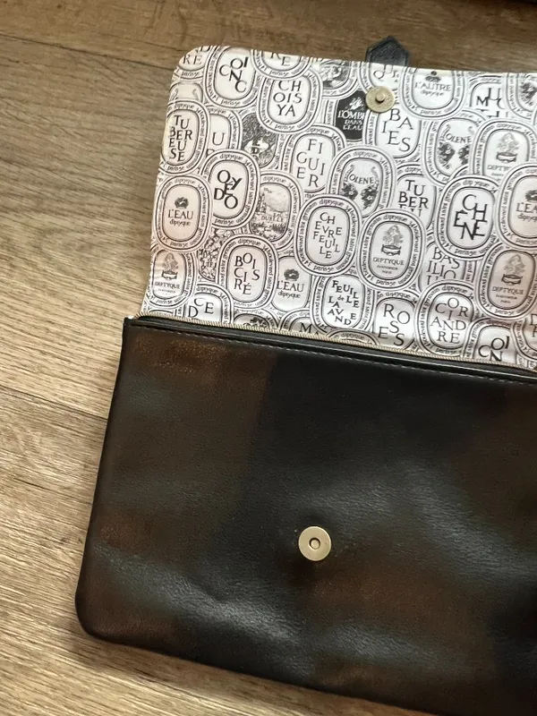 Diptyque small clutch/wallet Black - Image 4