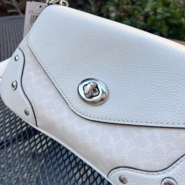 coach Millie Shoulder Bag In Colorblock Signature Canvas ce639 - Image 5