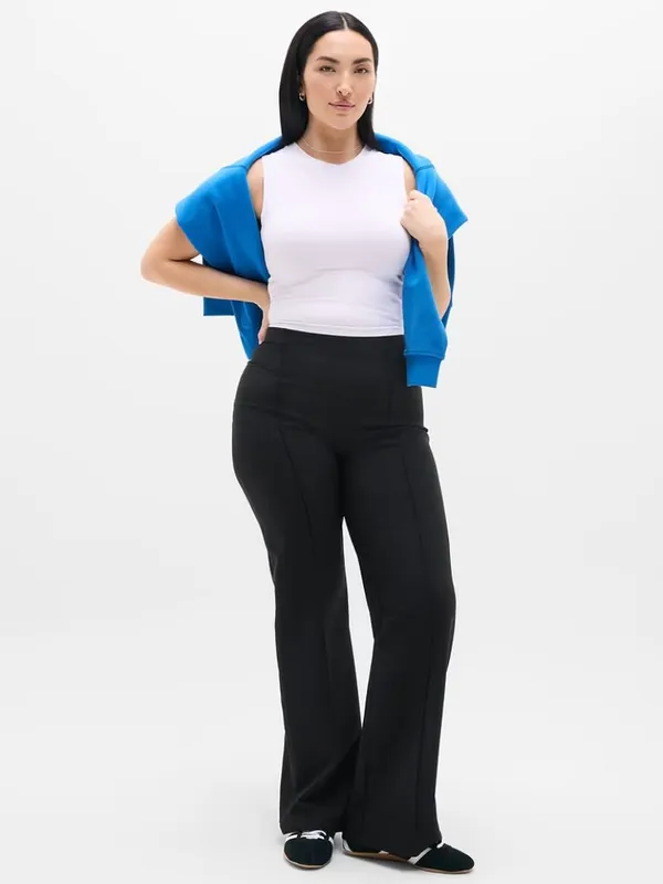 New Athleta 4 All Ways High Rise Bootcut Pant Black Size 4 Regular - Image 4