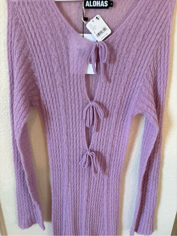 ALOHAS Triza Maxi Sweater Dress Size Small NWT - Image 4