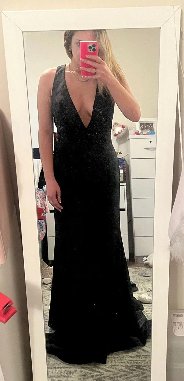 Jovani Black Prom Dress - Image 3