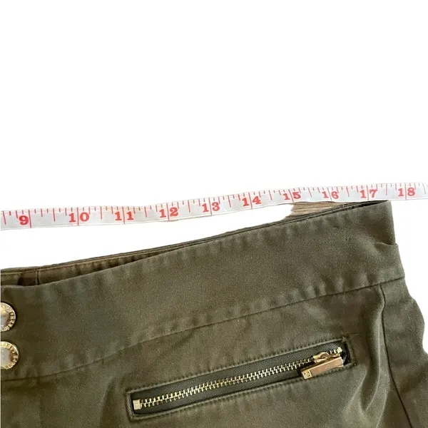 Ralph‎ Lauren Olive Green Wide Leg Pants Petite - Image 5
