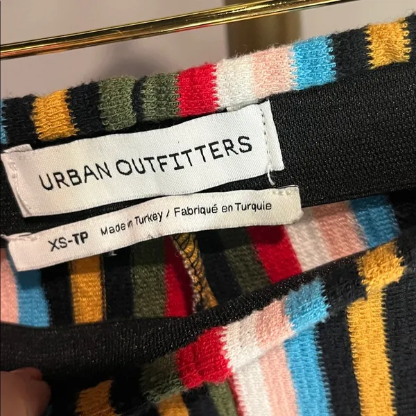 Urban Outfitters Striped Wide Leg Cropped Pants – XS | Retro Statement - Image 7