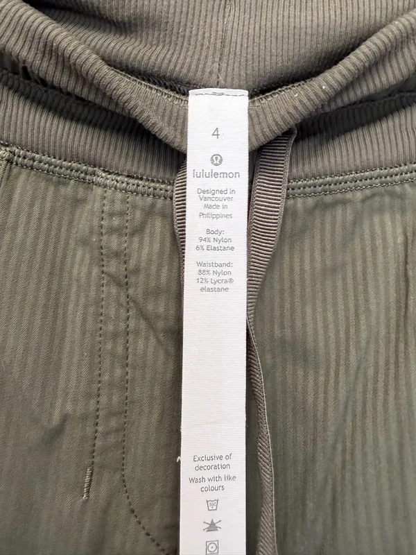 LULULEMON Dance Studio Mid-Rise Cropped Pant Dark Olive Green 4 - Image 7