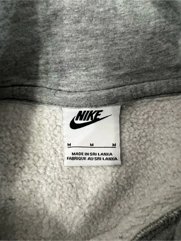 Nike Light Gray Women's Pullover Hoodie size medium unisex - Image 3