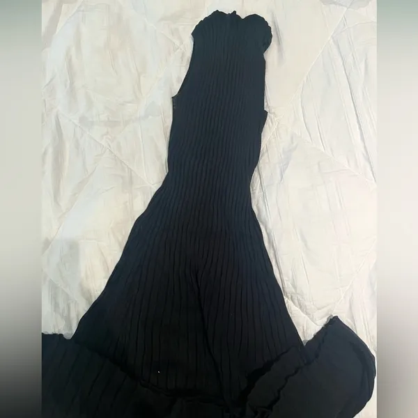 A New Day Elegant Black Sleeveless Dress - Image 3