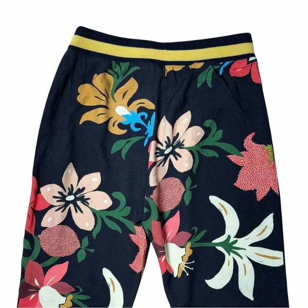 Farm Rio x Anthropologie Floral Calla Flared Pants Womens XS - Image 6
