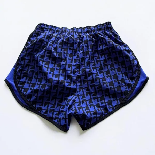 Nike Dri-FIT Tempo Running Shorts Womens Small Blue Black‎ Athletic Shorts - Image 2