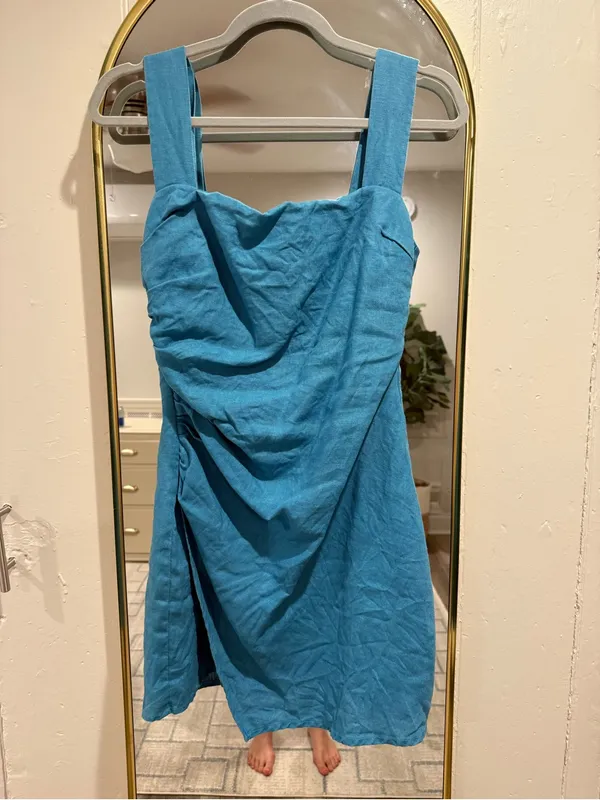 Reformation Kerrigan Linen Dress - Image 4