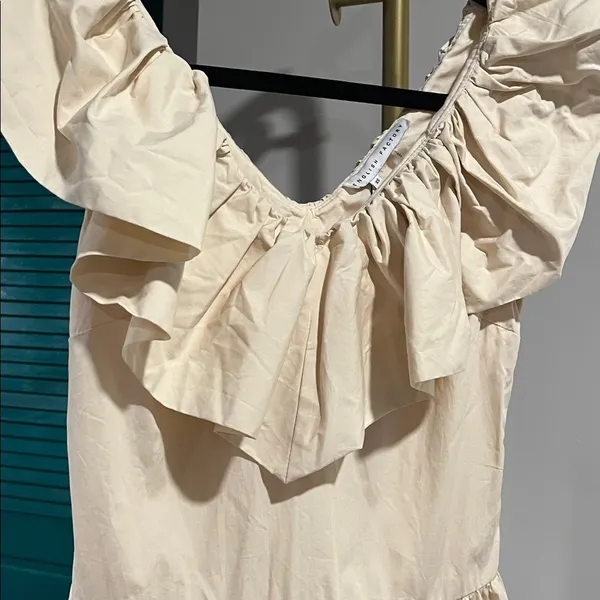 Anthropologie NWT English Factory midi ruffle dress $180 XS - Image 12