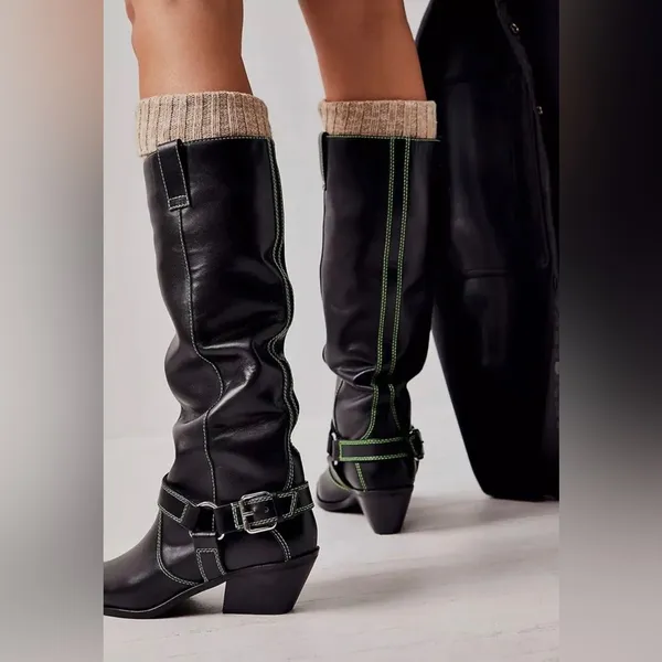 Free People Caverly Milly High Boot Size 37. Sh4 - Image 3