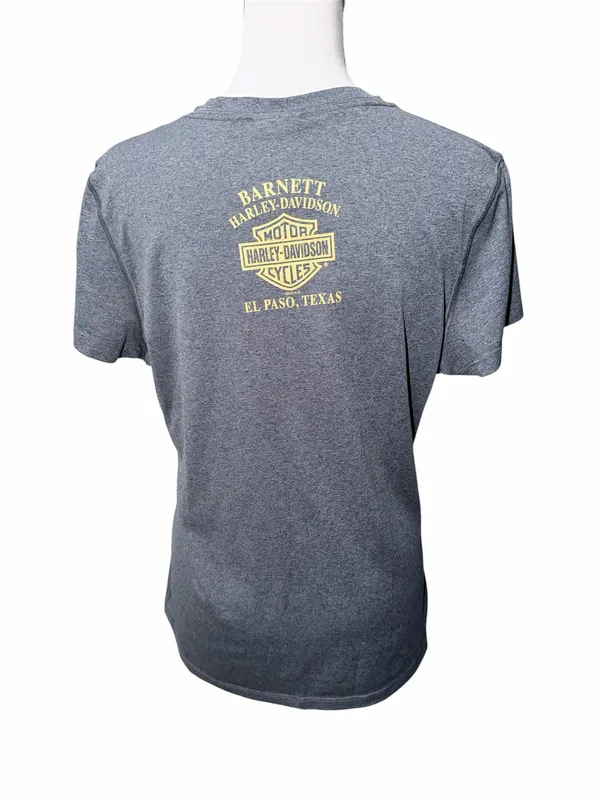 Harley-Davidson Barnett El Paso, TX Graphic V-Neck T-Shirt Size XL - Image 3