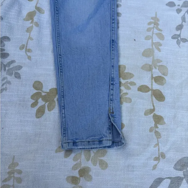 Zara Blue Skinny Jeans Sleek Fit - Image 11