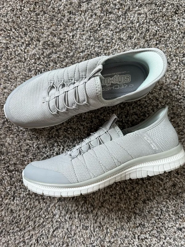 Gray Sketchers Slip ins - Image 2