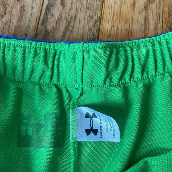 green blue and white under Armour athletic shorts - Image 5