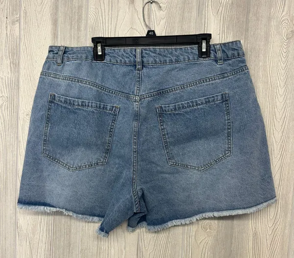 Eloquii NWOT Denim Shorts - Image 2