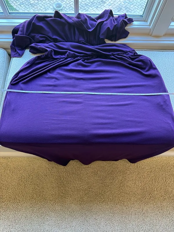 NWT Nemidor Purple Maxi Dress with Pockets size 18 - Image 12