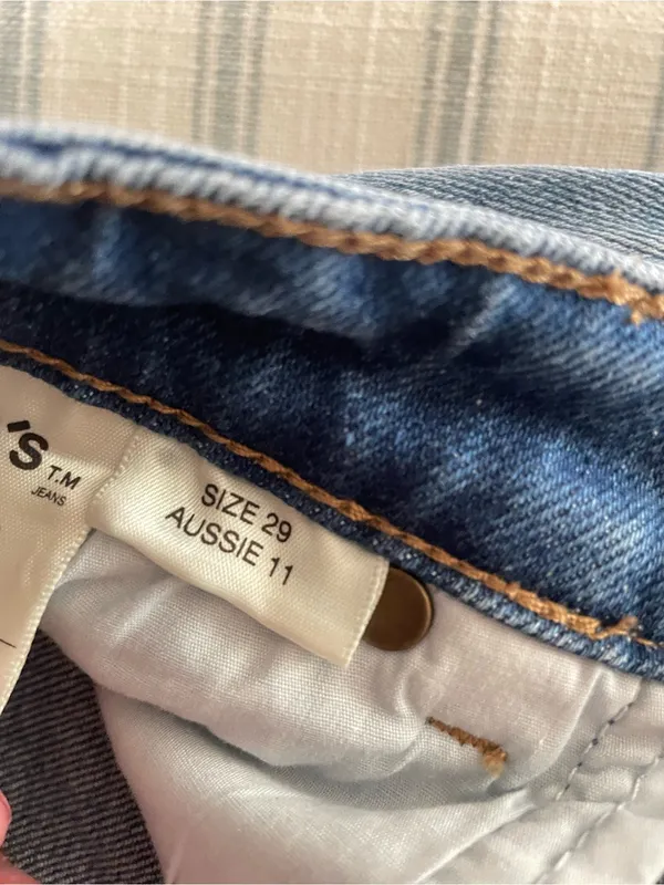 Rolla's Eastcoast Flare High Rise Jeans Size 29 Hemmed* - Image 5