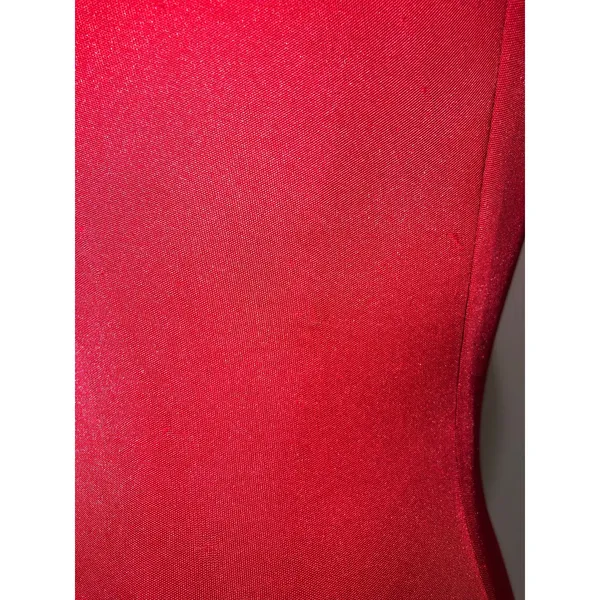 Kurt Thomas Red Cowl Neck Slinky Halter Gown Size 2 Beaded Open Back Maxi Dress - Image 13