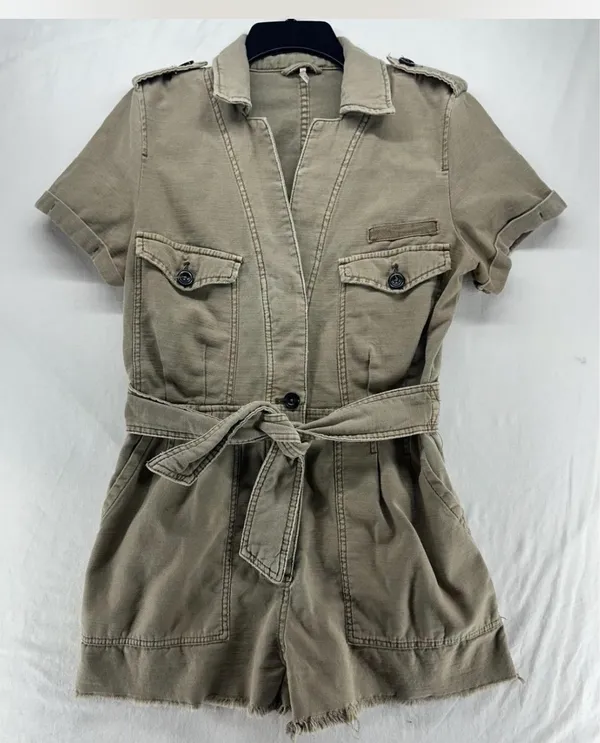 Free People Off The Beaten Path Romper Safari - Image 2