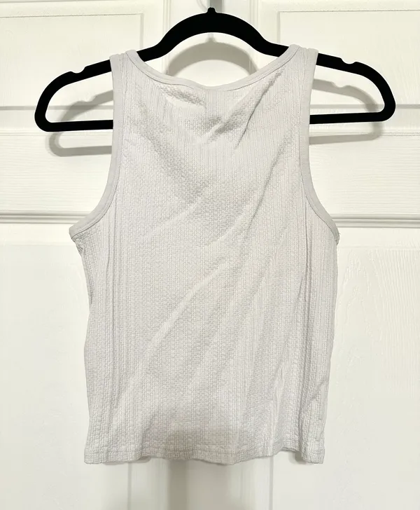 Sleeveless Tank Gray Size M - Image 2