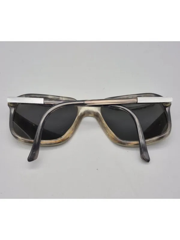 Vintage Swank 932 Eyeglass Frames Brown Oversized 70s Retro Made in Spain - Image 3
