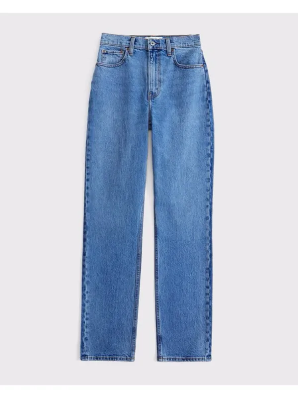Abercrombie & Fitch | the slim straight ultra high rise jeans in extra long - Image 2