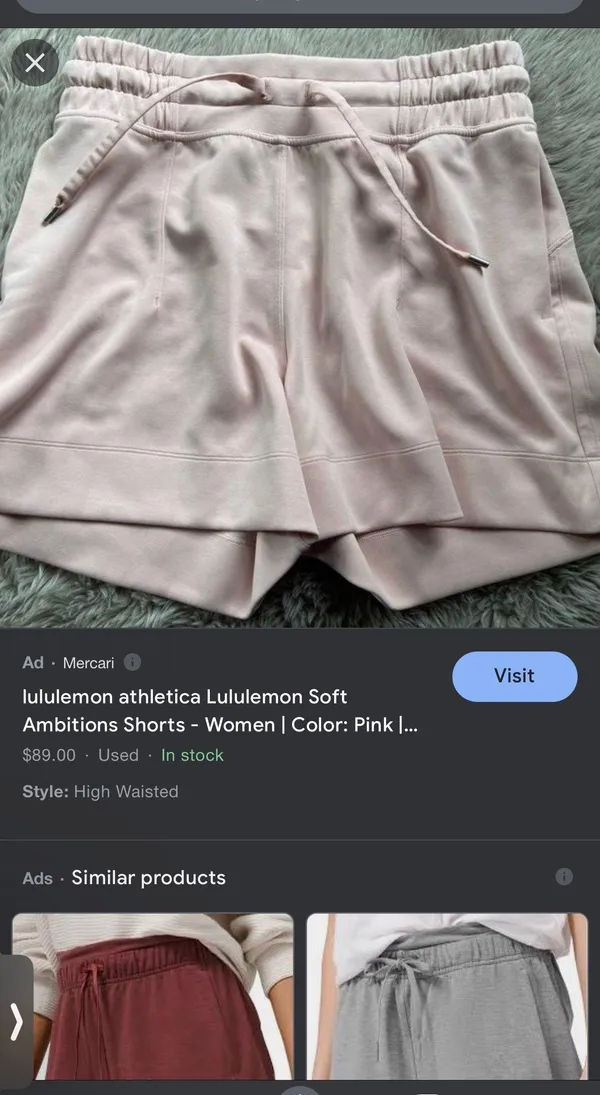 Lululemon Soft Ambition Shorts - Image 6