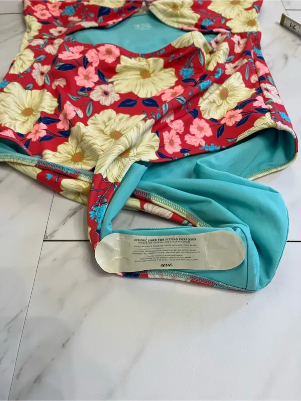 NWT Aerie Ring Bandeau Cheeky One Piece Swimsuit size XL - Image 5
