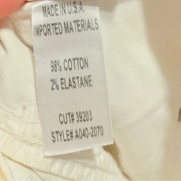AGOLDE White Sophie High Rise Jeans Cropped Ankle size‎ 26 - Image 4