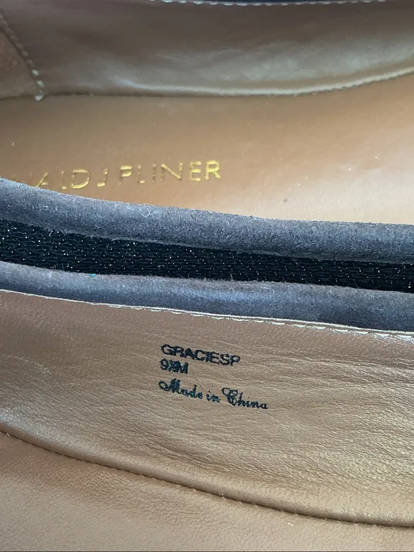 Donald J. Pliner Dark Brown Knot Toe Ballet Flats - Image 8