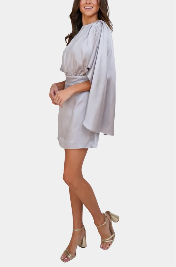 Elliatt Soren Cape Dress - Image 2