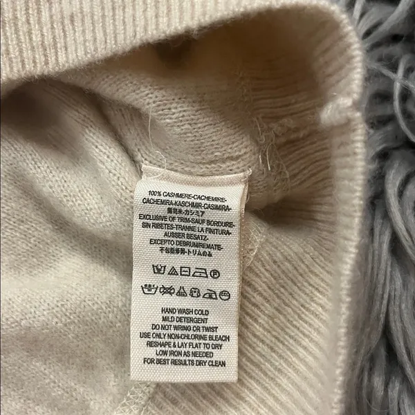 Free People ‘Love Like This’ cashmere pullover sweater L - Image 10