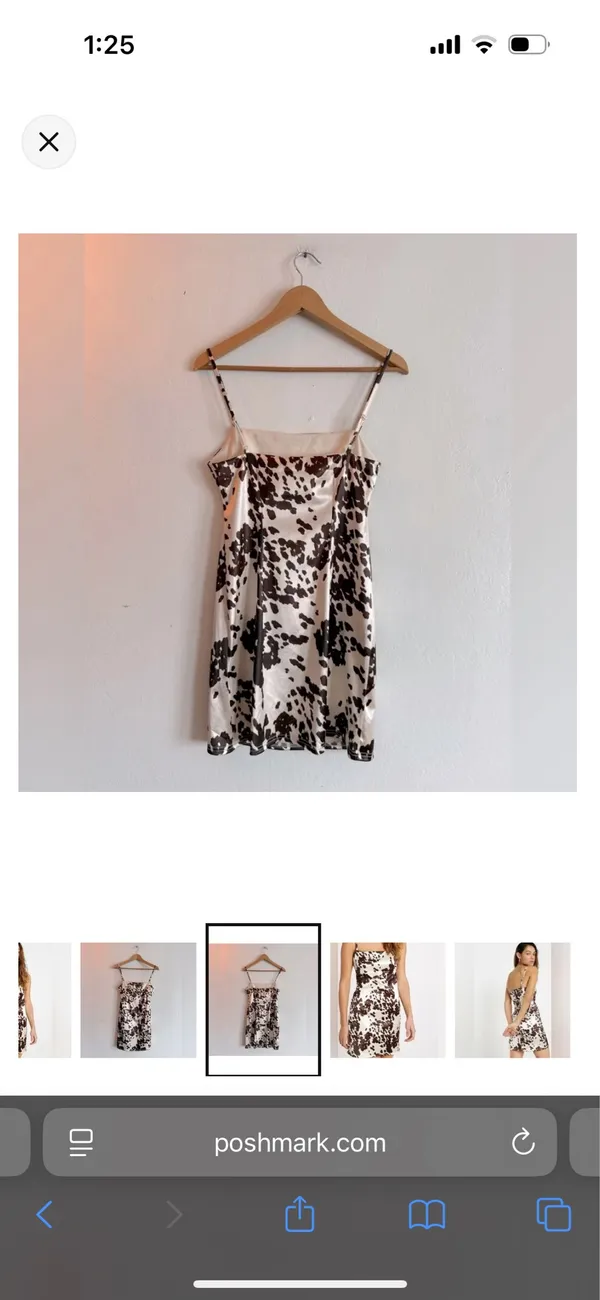 Urban Outfitters Cow Print Mini Dress - Image 2