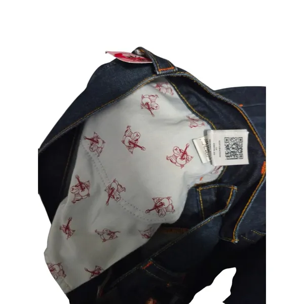 True Religion Jeans Mens 36 Dark Wash 100% Cotton Y2K Streetwear Casual - Image 7