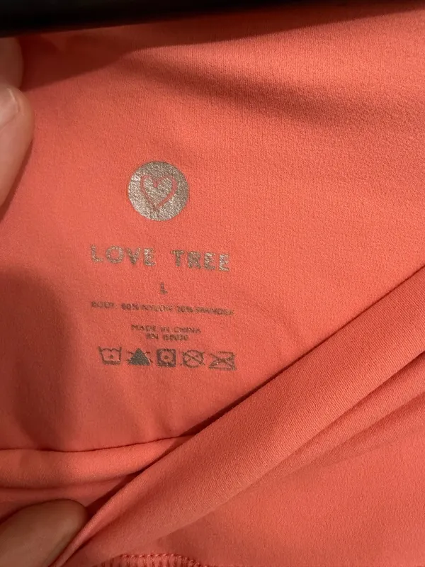 Love Tree Active High Rise Buttery Soft Cropped Leggings - Image 5