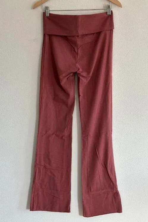 SKIMS Foldover Pants Redwood M - Image 5