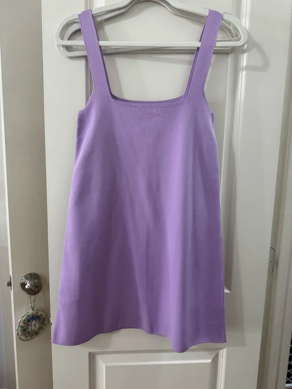 Purple Zara Mini Dress - Image 2