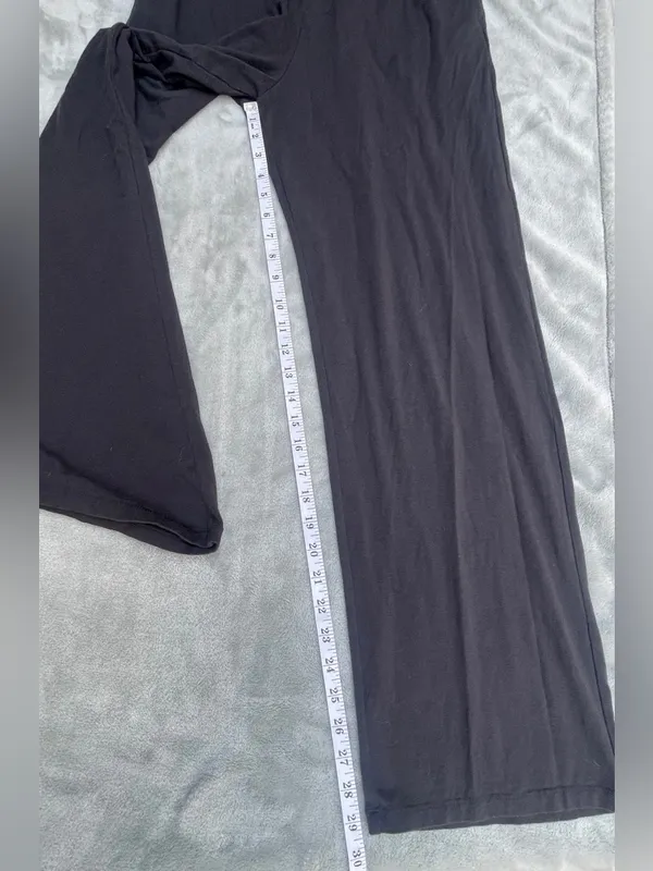 SKIMS modal-blend Wide-Leg trousers Pull-On Pants loungewear comfy relaxed S - Image 9
