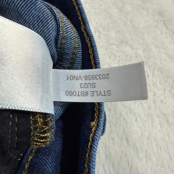 J.Crew 33X32 Full‎ Length Flare Jean Dark Wash Stretch Denim High Rise Classic - Image 10
