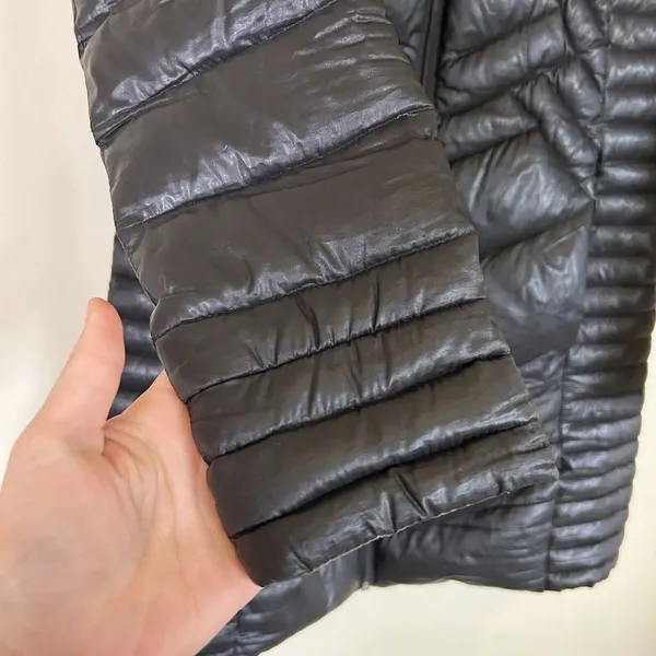 Bernardo‎ Women's Puffer Down Jacket Coat Zipper Front Hooded Black Size XS - Image 3