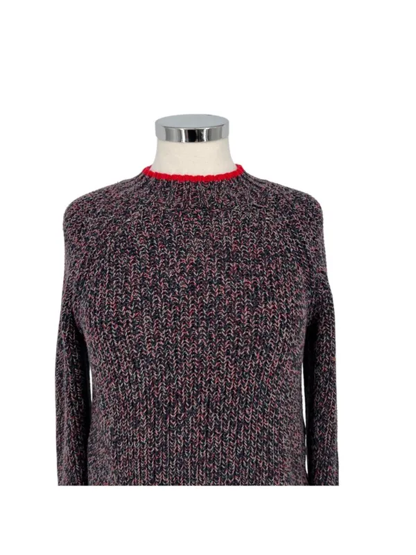 Rag & Bone Ilana Marled Sweater Navy Blue Multicolor Crewneck Size Small - Image 2
