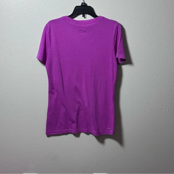 Adidas Ultimate‎ Tee Shirt Small Short Sleeve V Neck Athletic Top - Image 3
