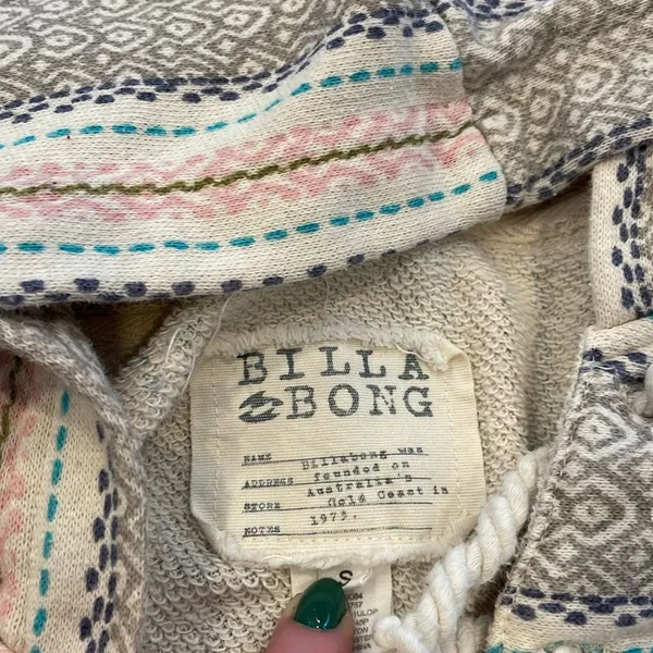 BILLABONG Textured Multicolored Hoodie - Image 2